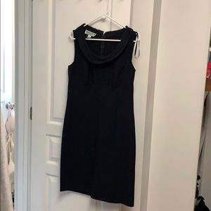 Navy sheath dress